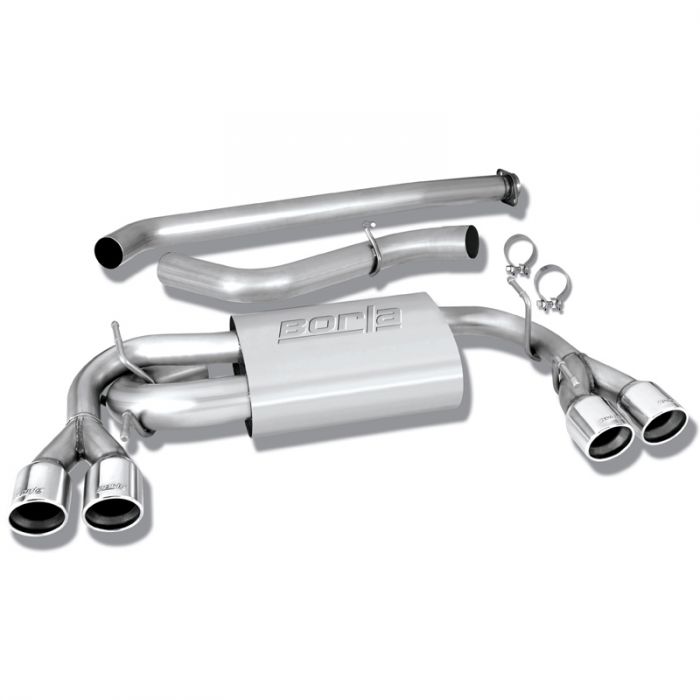 BORLA CATBACK EXHAUST - 11-14 WRX HATCHBACK, 08-14 STI HATCHBACK