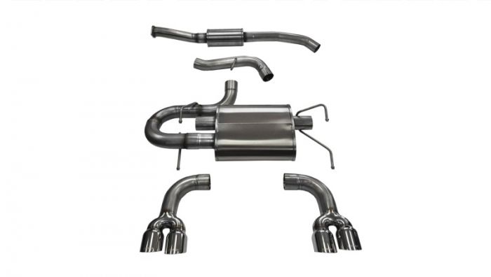 CORSA PERFORMANCE STAINLESS STEEL CATBACK EXHAUST SYSTEM - 11-14 WRX HATCHBACK, 08-14 STI HATCHBACK