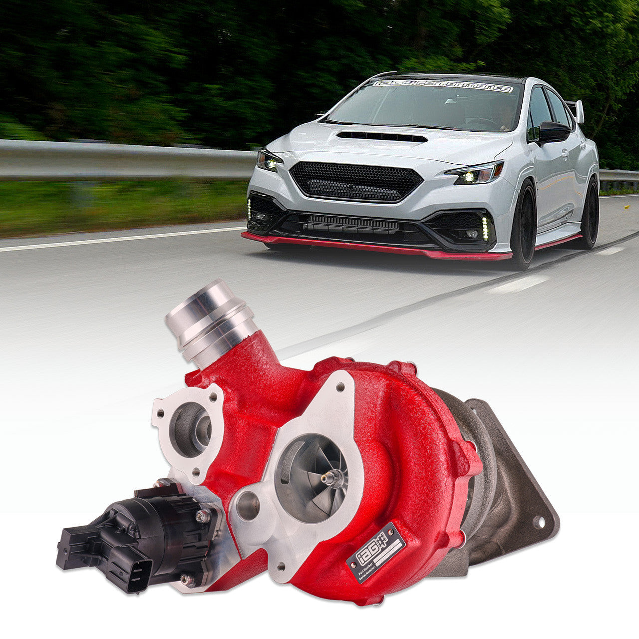 IAG 600 Ball Bearing Turbocharger with Wastegate - 2022+ Subaru WRX FA24F